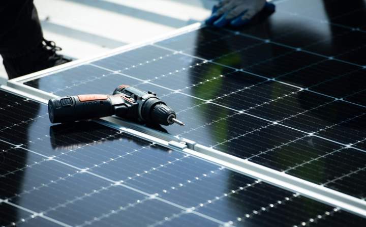 Installation panneaux solaires Idron